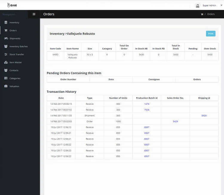 Inventory Management System